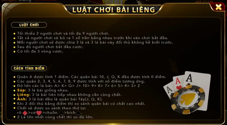 Trải Nghiệm Liêng Tại HitClub Đặt Cược Cực Nhanh Nhận Thưởng Cực Lớn Ngay