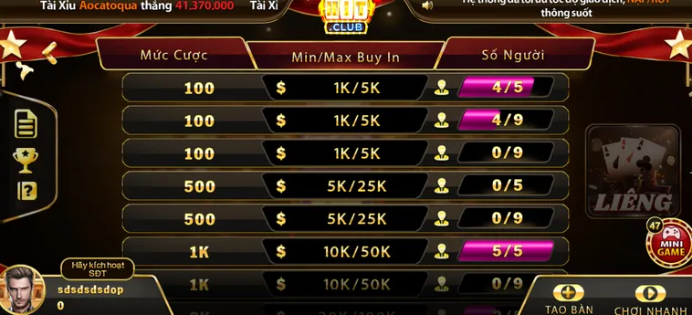 Trải Nghiệm Liêng Tại HitClub Đặt Cược Cực Nhanh Nhận Thưởng Cực Lớn Ngay