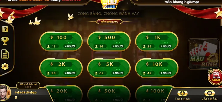 Trải Nghiệm Mậu Binh Tại HitClub Xếp Bài Đỉnh Cao Nhận Thưởng Cực Lớn Ngay