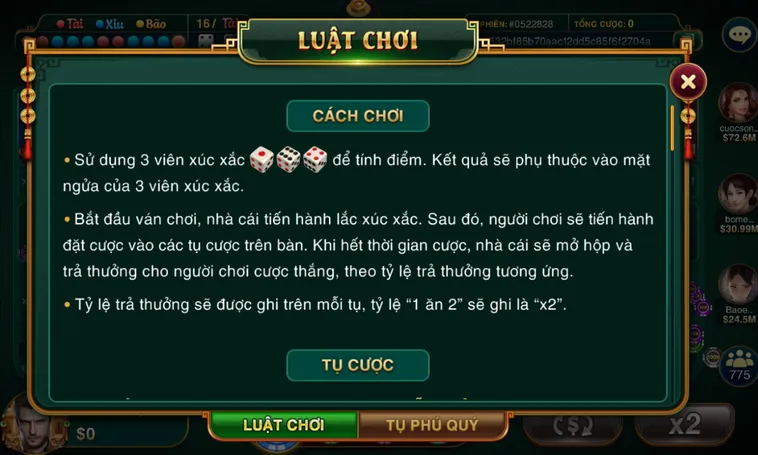 Tham Gia Casino Sicbo Đại Phú Quý Tại HitClub Để Trở Thành Triệu Phú Trong Tích Tắc
