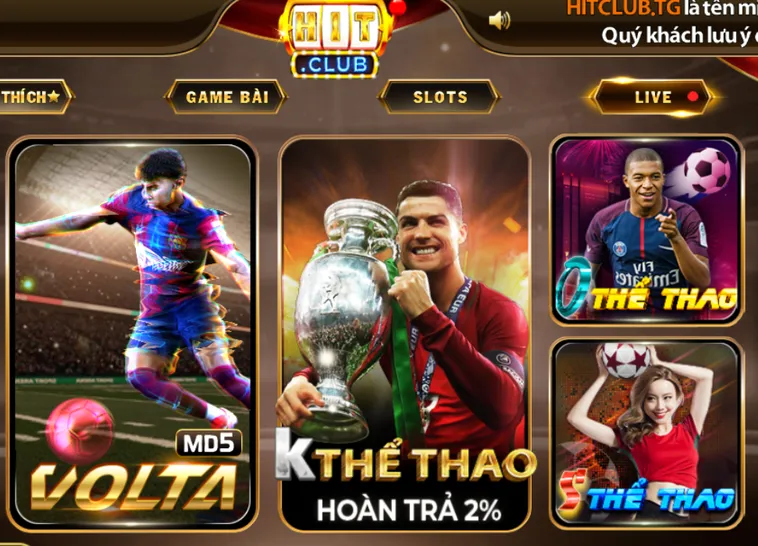 Cháy Hết Mình Cùng Sảnh Thể Thao HitClub Và Nhận Thưởng Cực Khủng Mỗi Ngày