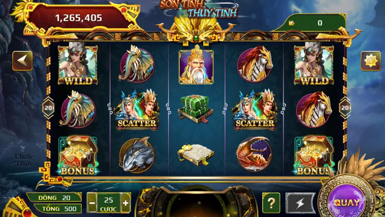 Nổ Hũ Sơn Tinh Thủy Tinh Tại HitClub Đấu Trường Thần Thoại 2026
