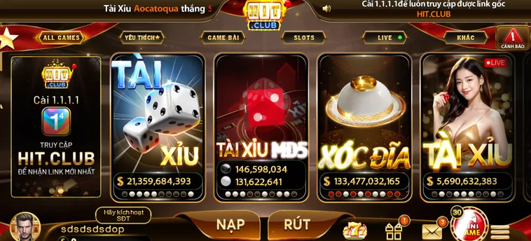 Trải Nghiệm Không Gian Cá Cược Đẳng Cấp Quốc Tế Tại Casino Online HitClub Năm 2026