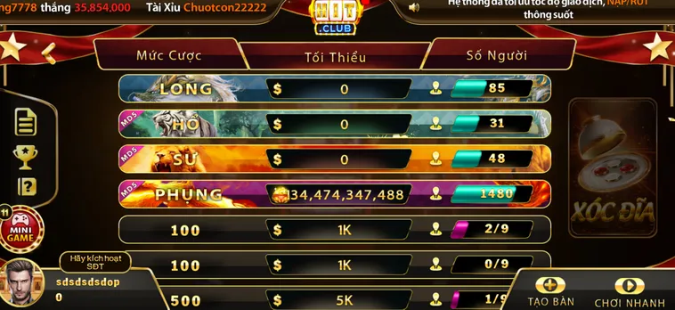 Trải Nghiệm Casino Xóc Đĩa Tại HitClub Với Tỷ Lệ Ăn Thưởng Siêu Hấp Dẫn Ngay